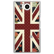 106SH-YCM2P0614-78 [SoftBank 106SH AQUOS PHONE Xx 用 カバー ユニオンジャックコレクションOldGloryカラーズ♯30ダークイングランド]