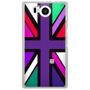 106SH-YCM2P0634-78 [SoftBank 106SH AQUOS PHONE Xx 用 カバー ユニオンジャックコレクションVibidカラーズ♯20リオグリーンミックス]