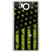 106SH-YCM2P0644-78 [SoftBank 106SH AQUOS PHONE Xx 用 カバー ブラックアメリカンフラッグLAカラーズ♯40バージニアグリーン]