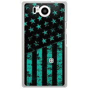 106SH-YCM2P0645-78 [SoftBank 106SH AQUOS PHONE Xx 用 カバー ブラックアメリカンフラッグLAカラーズ♯50テキサスミント]