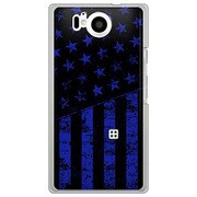 106SH-YCM2P0647-78 [SoftBank 106SH AQUOS PHONE Xx 用 カバー ブラックアメリカンフラッグLAカラーズ♯70ニューメキシコ]