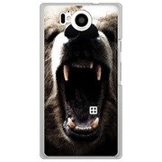 106SH-YCM2P0652-78 [SoftBank 106SH AQUOS PHONE Xx 用 カバー PictureCollectionsCryoftheBearアタックベア]