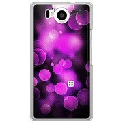 106SH-YCM2P0661-78 [SoftBank 106SH AQUOS PHONE Xx 用 カバー パール＆グラフィックスパープルピンク]