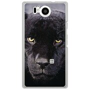 SoftBank 106SH AQUOS PHONE Xx 用 カバー PictureCollectionsブラックレパードスノー 106SH-YCM2P0668-78