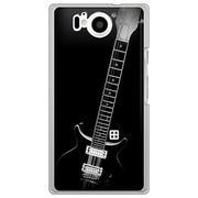 106SH-YCM2P0669-78 [SoftBank 106SH AQUOS PHONE Xx 用 カバー ブラックギターブラックスター]