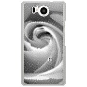 106SH-YCM2P0676-78 [SoftBank 106SH AQUOS PHONE Xx 用 カバー ローズポイントグラフィックスモノクロームシャドー]