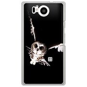 106SH-YCM2P0737-78 [SoftBank 106SH AQUOS PHONE Xx 用 カバー PictureCollectionsフクロウの眼]