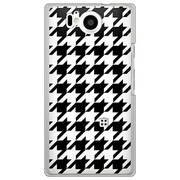 106SH-YCM2P0749-78 [SoftBank 106SH AQUOS PHONE Xx 用 カバー 千鳥格子デザインA-BIG]