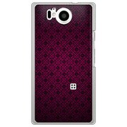 106SH-YCM2P0759-78 [SoftBank 106SH AQUOS PHONE Xx 用 カバー クラシックパターンデザインクイーンマゼンタ]