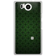 106SH-YCM2P0764-78 [SoftBank 106SH AQUOS PHONE Xx 用 カバー クラシックパターンデザインクイーンダークグリーン]
