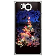 106SH-YCM2P0784-78 [SoftBank 106SH AQUOS PHONE Xx 用 カバー FramePictureCollectionsクリスマスツリー]