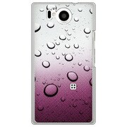 106SH-YCM2P0790-78 [SoftBank 106SH AQUOS PHONE Xx 用 カバー PictureCollections紅の水滴]