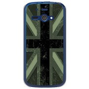 SoftBank 205SH AQUOS PHONE ss用 カバーユニオンジャックコレクショングレーカラーズ♯50ダークグリーン 205SH-YCM2P0605-78