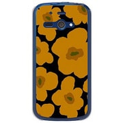 SoftBank 205SH AQUOS PHONE ss用 カバールーズフラワーコレクションシルエットカラーズ♯30バーミンガムイエロー 205SH-YCM2P0626-78