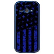 SoftBank 205SH AQUOS PHONE ss用 カバーブラックアメリカンフラッグLAカラーズ♯70ニューメキシコ 205SH-YCM2P0647-78