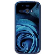 SoftBank 205SH AQUOS PHONE ss用 カバーダークエレガンスローズブルー 205SH-YCM2P0659-78
