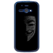 SoftBank 205SH AQUOS PHONE ss用 カバーアノニマスフェイスAワールドワード 205SH-YCM2P0670-78