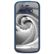 SoftBank 205SH AQUOS PHONE ss用 カバーローズポイントグラフィックスモノクロームシャドー 205SH-YCM2P0676-78