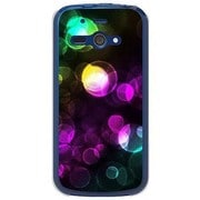 SoftBank 205SH AQUOS PHONE ss用 カバーレインボーリングドットグラフィックB 205SH-YCM2P0681-78