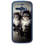 SoftBank 205SH AQUOS PHONE ss用 カバーPictureCollectionsキャットペア猫の姉妹 205SH-YCM2P0685-78