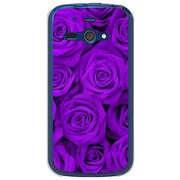 SoftBank 205SH AQUOS PHONE ss用 カバーザ・ローズパープル 205SH-YCM2P0715-78
