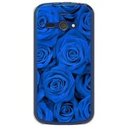 SoftBank 205SH AQUOS PHONE ss用 カバーザ・ローズブルー 205SH-YCM2P0716-78