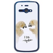 SoftBank 205SH AQUOS PHONE ss用 カバーPictureCollectionsシロクマのトモダチ 205SH-YCM2P0722-78