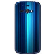 SoftBank 205SH AQUOS PHONE ss用 カバーリフレクショングラフィックスブルー 205SH-YCM2P0724-78