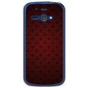 SoftBank 205SH AQUOS PHONE ss用 カバークラシックパターンデザインクイーンレッド 205SH-YCM2P0760-78