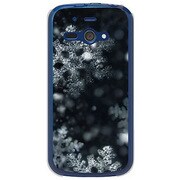 SoftBank 205SH AQUOS PHONE ss用 カバーPictureCollections雪の結晶 205SH-YCM2P0786-78