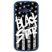SoftBank 205SH AQUOS PHONE ss用 カバーBlackAmericanBLACKSTAR 205SH-YCM2P0795-78
