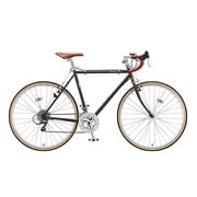 クロスバイク CHeRO Drop(クエロ ドロップ) 510mm 700×32C 外装16段変速(フロント2段×リア8段) T.マットショコラ HRD751