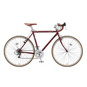 クロスバイク CHeRO Drop(クエロ ドロップ) 510mm 700×32C 外装16段変速(フロント2段×リア8段) E.モダンレッド HRD751