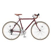 クロスバイク CHeRO Drop(クエロ ドロップ) 540mm 700×32C 外装16段変速(フロント2段×リア8段) E.モダンレッド HRD754