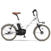 電動アシスト自転車 PAS CITY-X(パスシティX) 20型 内装3段変速 クリスタルホワイト PM20CX/PM20CGX4J
