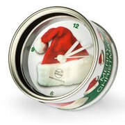 MyClock マイクロック 時計の缶詰 メリークリスマス 46323-1