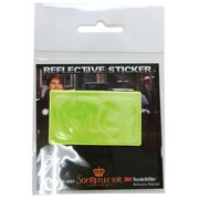 Reflective Sticker 貼り付け用反射材 シール イエローレクタングル RS-006.2-A