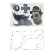 RSS-022.1-B [Reflective Sticker 貼り付け用反射材 シールセット メンセット]