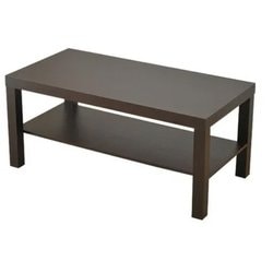 コーヒーテーブル 90×45cm ダークブラン TCT-9045（DBR）
