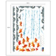 SS58231 [FIXPIX ウォールステッカーSS 金魚]