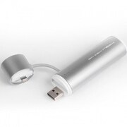 POWERTUBE 2600mAh LIGHTNING - SILVER SP2600-O-L-SR
