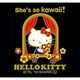 CHK-02 [ハローキティ（HELLO KITTY） カワイイ蒔絵ステッカー 窓]