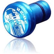 2998 [アルミイヤホンジャックカバー R2-D2 ブルー]