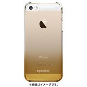 IPH-5S03-GD [Gradientclear softcase for iphone5s Gold]