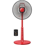 リビング扇風機 リモコン付 レッドブラック R30J-RR(R)