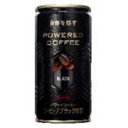 パワードコーヒー ブラック無糖 190g×30本 [コーヒー飲料]