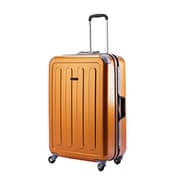 バンドル 新サイレントキャスタースーツケース M 旅行日数目安:2~3泊 57L TSAロック搭載 オレンジ 85-75589