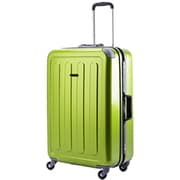 バンドル 新サイレントキャスタースーツケース L 旅行日数目安:4~7泊 74L TSAロック搭載 ライムグリーン 85-75596