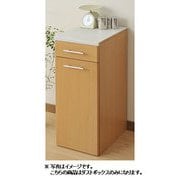 人工大理石天板大型ダストカウンター 45L ナチュラル SSDB-1JDR(NA)