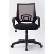 メッシュアームチェア ダークブラウン MAC-51（DBR/BK）
